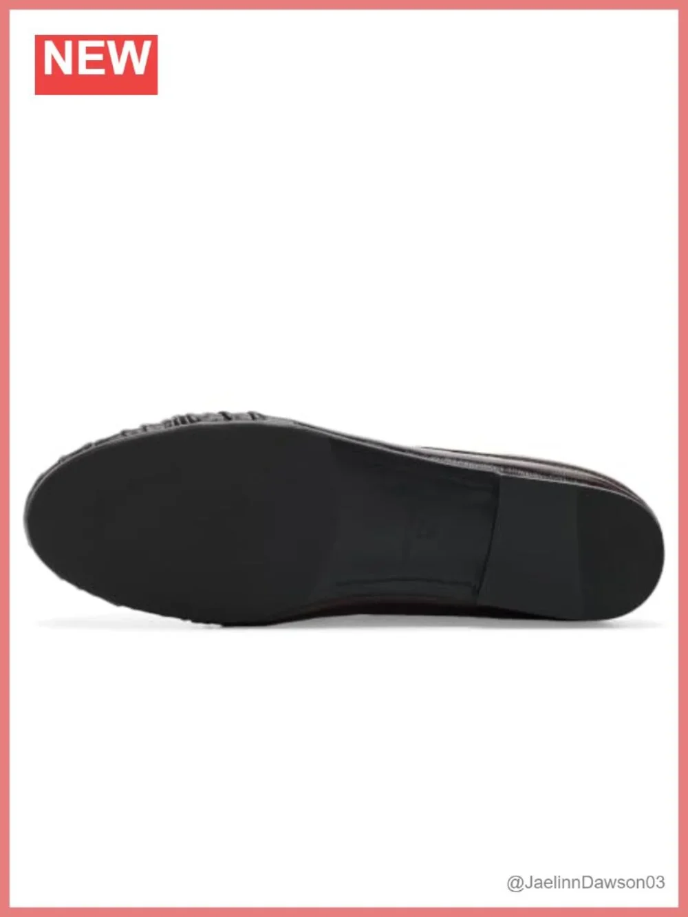 Women's Leather Slip-On Loafers Flat Pull-On Shoes